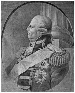 König Friedrich I. von Württemberg - Kupferstich um 1806 
