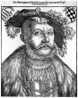 Herzog Ulrich von Württemberg um 1540 - Holzschnitt von Hans Brosamer