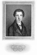 Wilhelm Hauff - Stahlstich um 1825