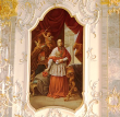 Bildnis Damian Hugo von Schönborn, Fürstbischof von Speyer, im Fürstensaal in Schloss Bruchsal