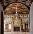 Schloss Weikersheim: Rittersaal im südlichen Schlossflügel 1997
