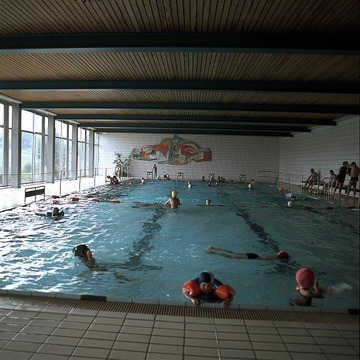 Hallenbad in Gschwend 1982