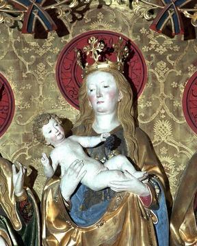 Kloster Adelberg: Madonna vom Hochaltar 1992