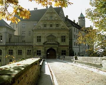 Schloss Heiligenberg am Bodensee: Eingang 1982
