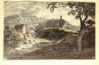 Lauffenmühle u. Reichenstein bei Lauterach: Aquarell um 1800