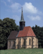 Spätgotische Hürbelsbacher Kapelle bei Süßen 1994