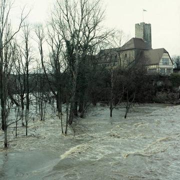 Hochwasser in Lauffen 1988