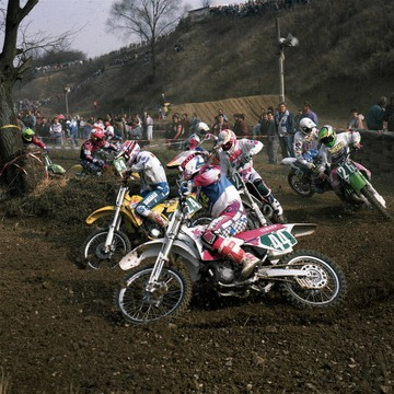 Motocross-Rennen in Heilbronn-Frankenbach 1994