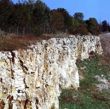 Aufgegebener Steinbruch bei Erkenbrechtsweiler 1998