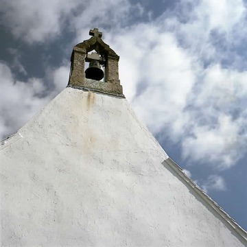 Salmendinger Kapelle: Giebel mit Glocke 1997