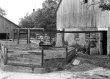 Entmistungsanlage mit Dungschwebebahn, Seiboldsweiler 1954