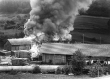 Brand der Sägemühle in Enzklösterle 1952