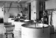 Käseherstellung in der Sennereigenossenschaft Amtzell 1962