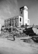 Deckenpfronn: Blick auf die zerstörte Kirche, 1947
