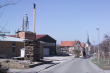 Sägewerk und Kirche, Blaufelden-Wiesenbach 2004