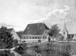 Cleversulzbach: Wohnhaus von Schillers Mutter - Lithographie um 1830