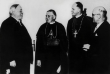 Empfang des päpstlichen Nuntius bei Bischof Leiprecht in Rottenburg 1949