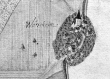 Wiernsheim: Ausschnitt aus der Kieserschen Forstkarte Nr. 111 um 1684