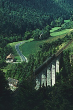 Breitnau-Höllsteig: Höllental mit Ravenna-Viadukt 1958