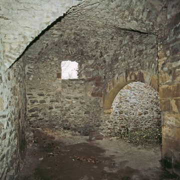 Singen (Hohentwiel): Gewölbe im Erdgeschoss der Fürstenburg (Schloss) 1993