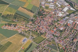 Bretzfeld-Schwabbach: Ortskern, Luftbild 2005