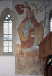 Wandbild St. Christophorus, ev. Pfarrkirche Rosengarten-Rieden