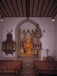 Chor und Hochaltar der ev. Pfarrkirche Rosengarten-Rieden 2004
