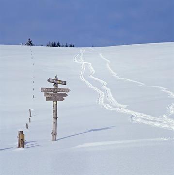 Wieden: Wiedener Eck im Schnee, 1999