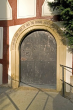 Künzelsau-Kocherstetten: Portal an der Burgkapelle, 2005