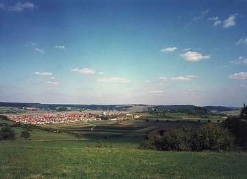 Steinheimer Becken mit Albuch und Heidenheim 1966
