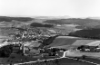 Lauchheim: Kapfenburg und Ipf, Luftbild, 1956