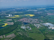 Philippsburg: Stadt und Kernkraftwerk, Luftbild 2008