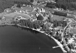 Titisee-Neustadt: Stadtteil Titisee mit Seeufer, Luftbild 1957