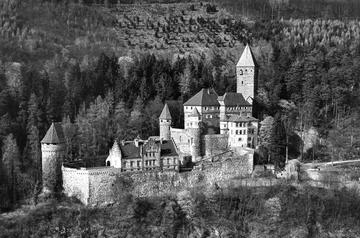 Burg Zwingenberg 1967