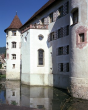 Wasserschloss in Sulz am Neckar-Glatt mit Wassergraben 2000