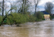 Hochwasser in Oedheim 2002