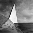 Dach der katholischen Kirche in Reutlingen, Stadtteil Orschel-Hagen 1969