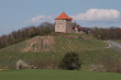 Burg Wildeck bei Abstatt mit Weinbergen 2005