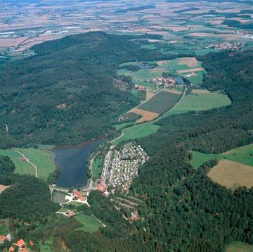 Waldenburg: Goldbachsenke mit Neumühlsee und Goldbachzulauf, 200