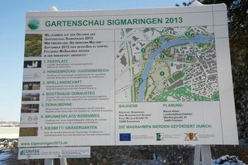 Sigmaringen: Gartenschauplan 2013