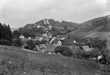 Alpirsbach- Berneck mit Blick zum Schloss 1910