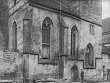 Markgröningen: Ehemalige Spitalkirche, Westseite um 1900