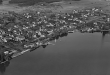 Allensbach - Luftbild mit Bodensee 1956