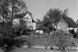 Ostrach: Schlösschen und Scheune beim Forsthaus 1939