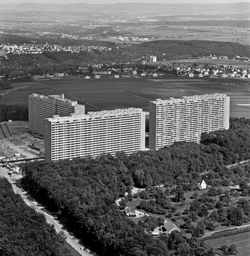 Stuttgart-Asemwald: Luftbild 1972