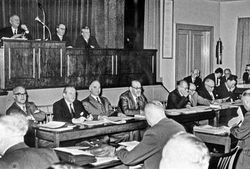 Kabinett Dr. Gebhard Müller 9.10.1953