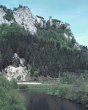 Donautal mit Schloss Werenwag 1976