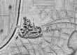Roßwag - Ansicht aus der Kieserschen Forstkarte Nr. 108 von 1682