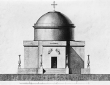 Stuttgart - Rotenberg: Entwurf für die Grabkapelle von 1819