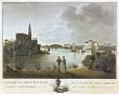 Ludwigsburg: Schloss Monrepos, Umrissradierung um 1810
